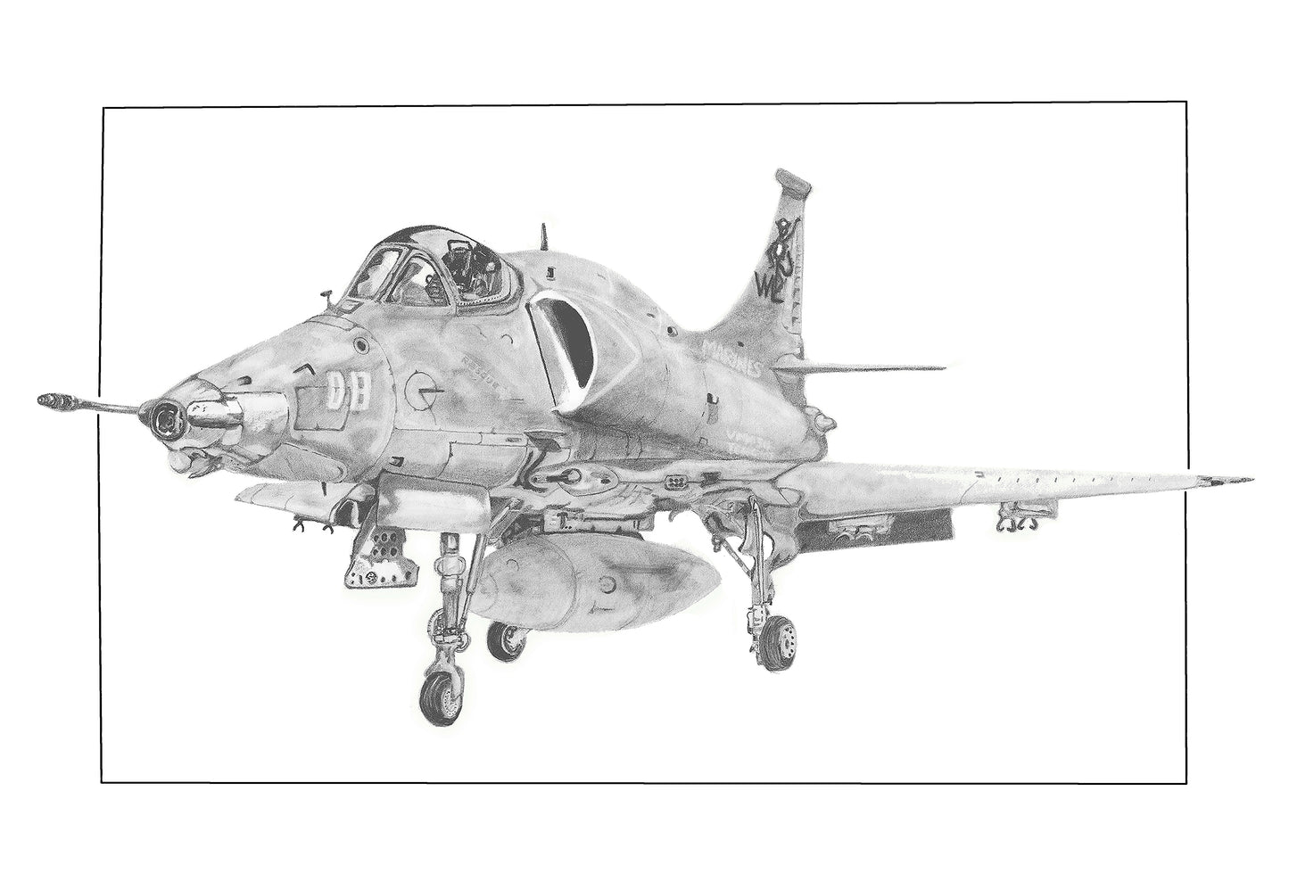 Custom Aircraft Print – Commission Your Own Military & Civil Aviation Art