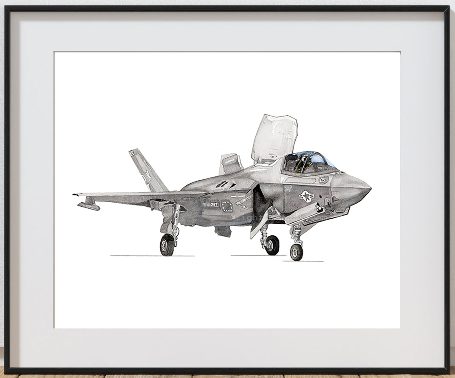 Custom Aircraft Print – Commission Your Own Military & Civil Aviation Art