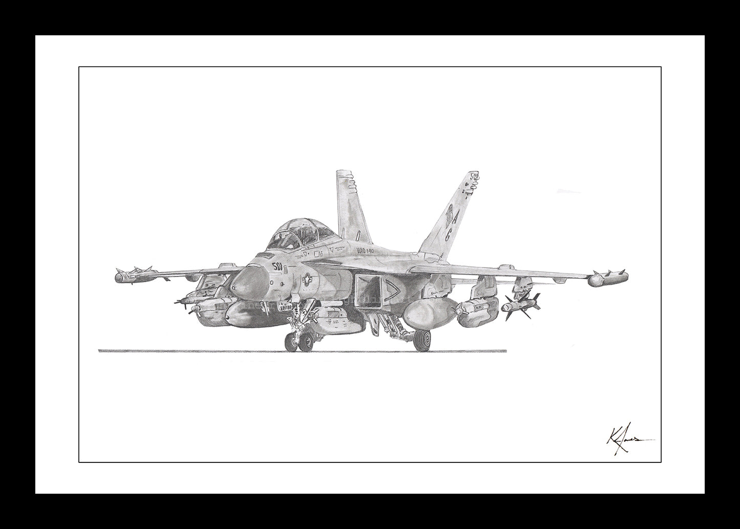 Custom Aircraft Print – Commission Your Own Military & Civil Aviation Art
