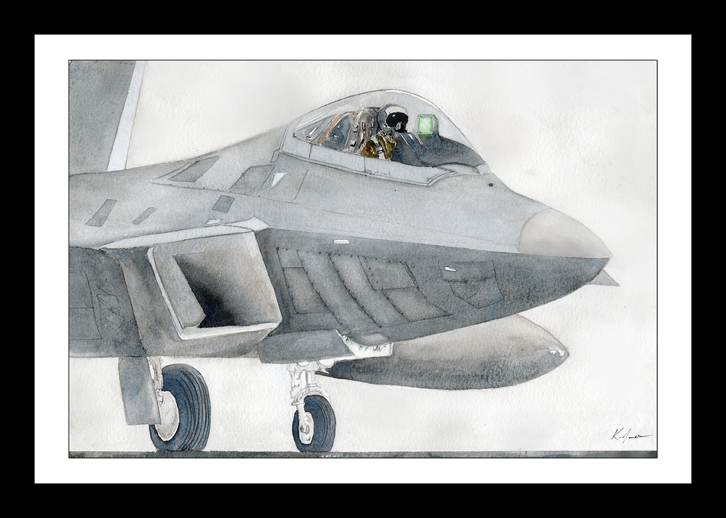 Custom Aircraft Print – Commission Your Own Military & Civil Aviation Art